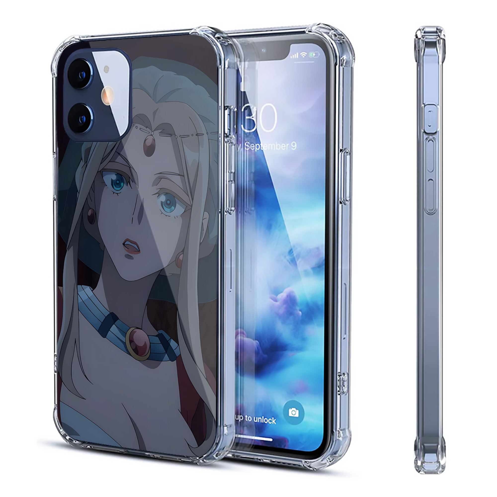 （画像用） 薬屋のひとりごと The Apothecary Diaries 【iPhone 12シリーズ対応】透明スマホケース（クリアソフトケース）